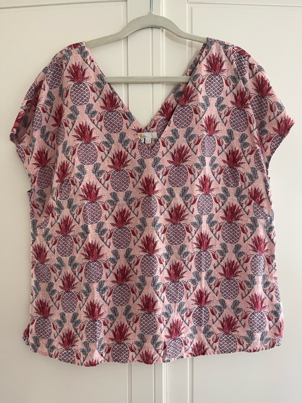 Boden linen top - Size 14